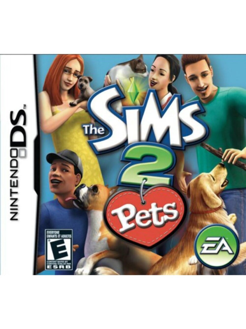 Fun Nintendo DS Game - The Sims 2 Pets, Virtual Pet Adventure & Life Simulation